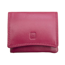 Load image into Gallery viewer, Prime Hide Compact Curvy Leather Purse - Choice of colours
