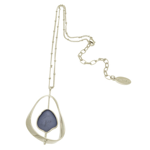 Miss Milly Blue Palette Necklace