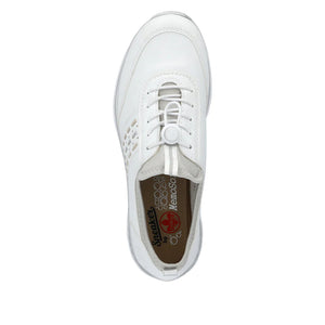 Rieker Slip-On Shoes/ Trainers L3259-80  - White