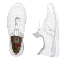 Load image into Gallery viewer, Rieker Slip-On Shoes/ Trainers L3259-80  - White
