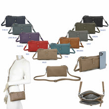 Load image into Gallery viewer, Poppy Phone Pouch/ Cross Body Bag - Choice of colours