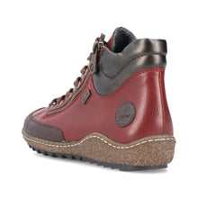 Load image into Gallery viewer, Rieker L7500 Ladies Boots with Zipper -  Berry Red