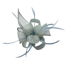 Load image into Gallery viewer, Small Simanay Clip-On Fascinator with Feathers