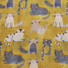 Load image into Gallery viewer, Cat Printed Scarf - Choice of colours