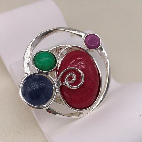 Magnetic Scarf Brooch - Circle