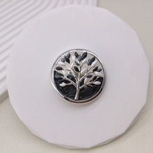 Load image into Gallery viewer, Magnetic Scarf Brooch - Tree Of Life