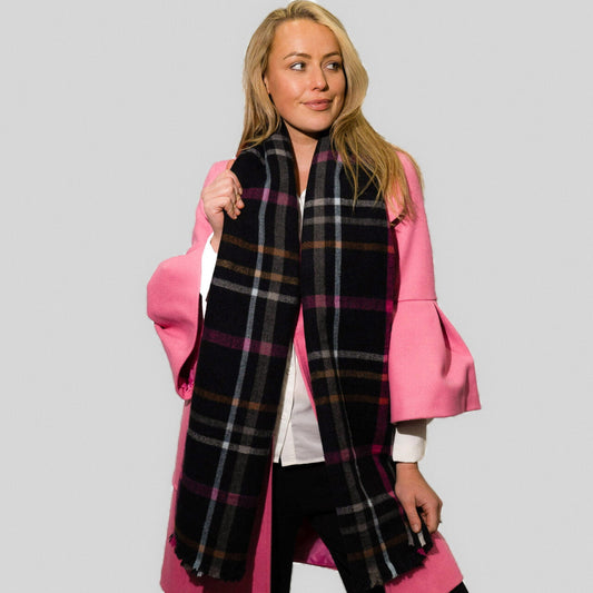 Zelly Checkered Scarf - Choice of Colours