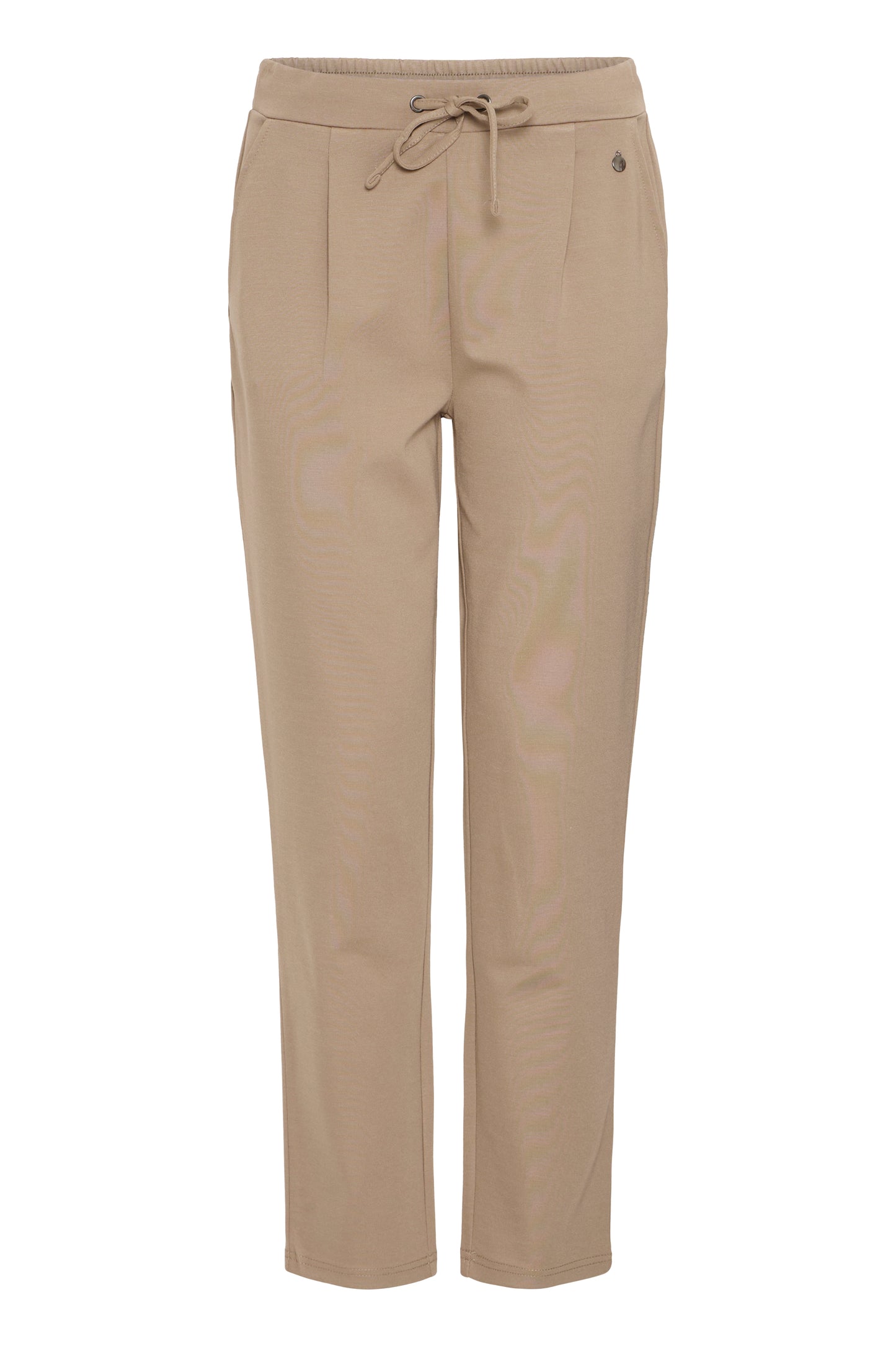 Fransa Stretch Casual Trousers - Camel