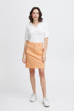 Load image into Gallery viewer, Fransa Lomax Fitted Skirt - Apricot