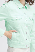 Load image into Gallery viewer, Fransa Votwill Casual Jacket - Palest Green