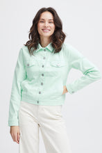 Load image into Gallery viewer, Fransa Votwill Casual Jacket - Palest Green