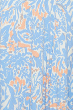 Load image into Gallery viewer, Fransa Fedot Short Sleeve Swing Dress - Sky Blue Hydrangea