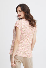 Load image into Gallery viewer, Fransa Seen Silky Tee - Pink Ditsy Flower