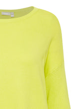 Load image into Gallery viewer, Fransa Blume Knitted Sweater - Pear Yellow