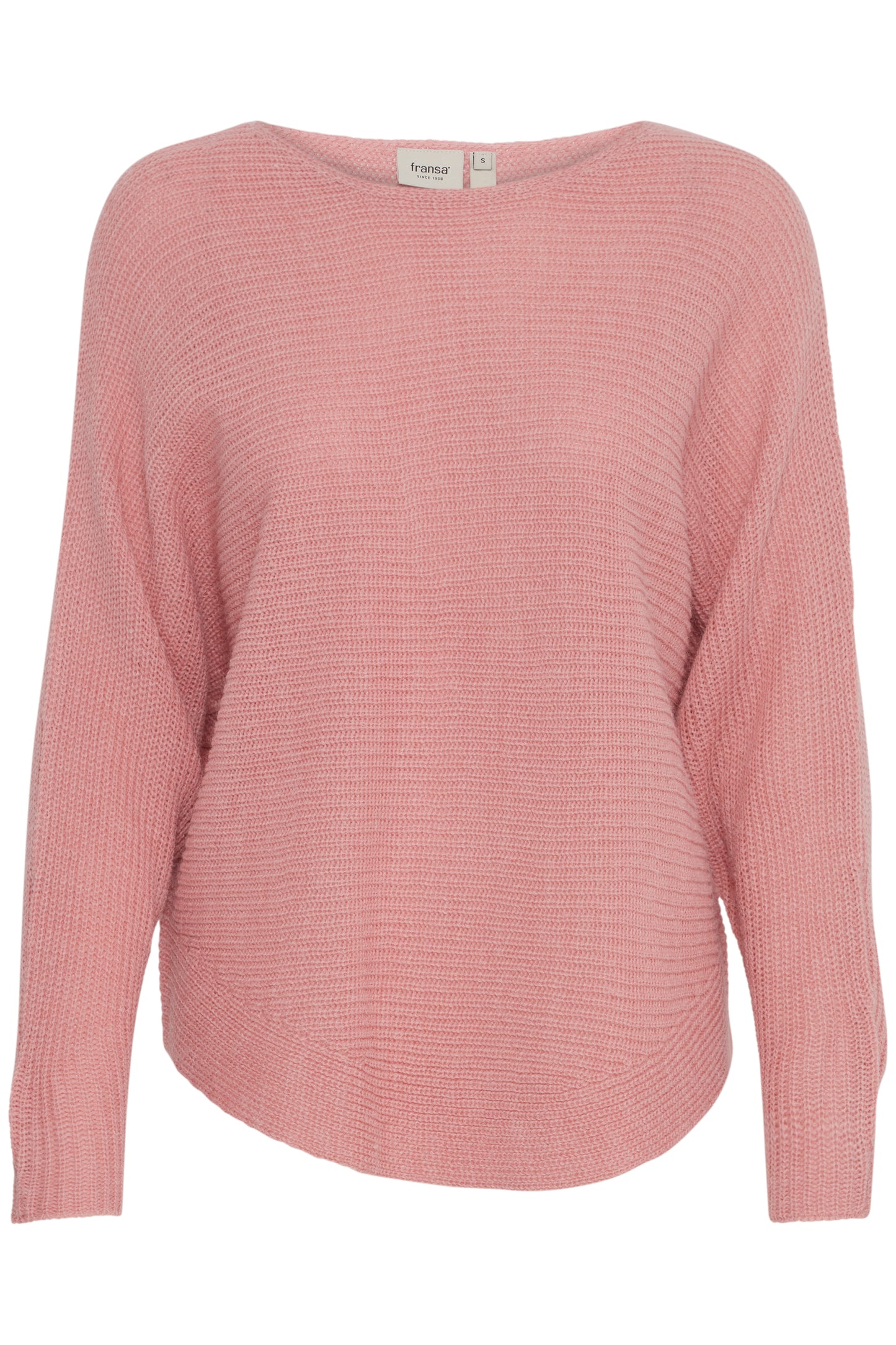 Fransa Erreta Sweater - Candy Pink