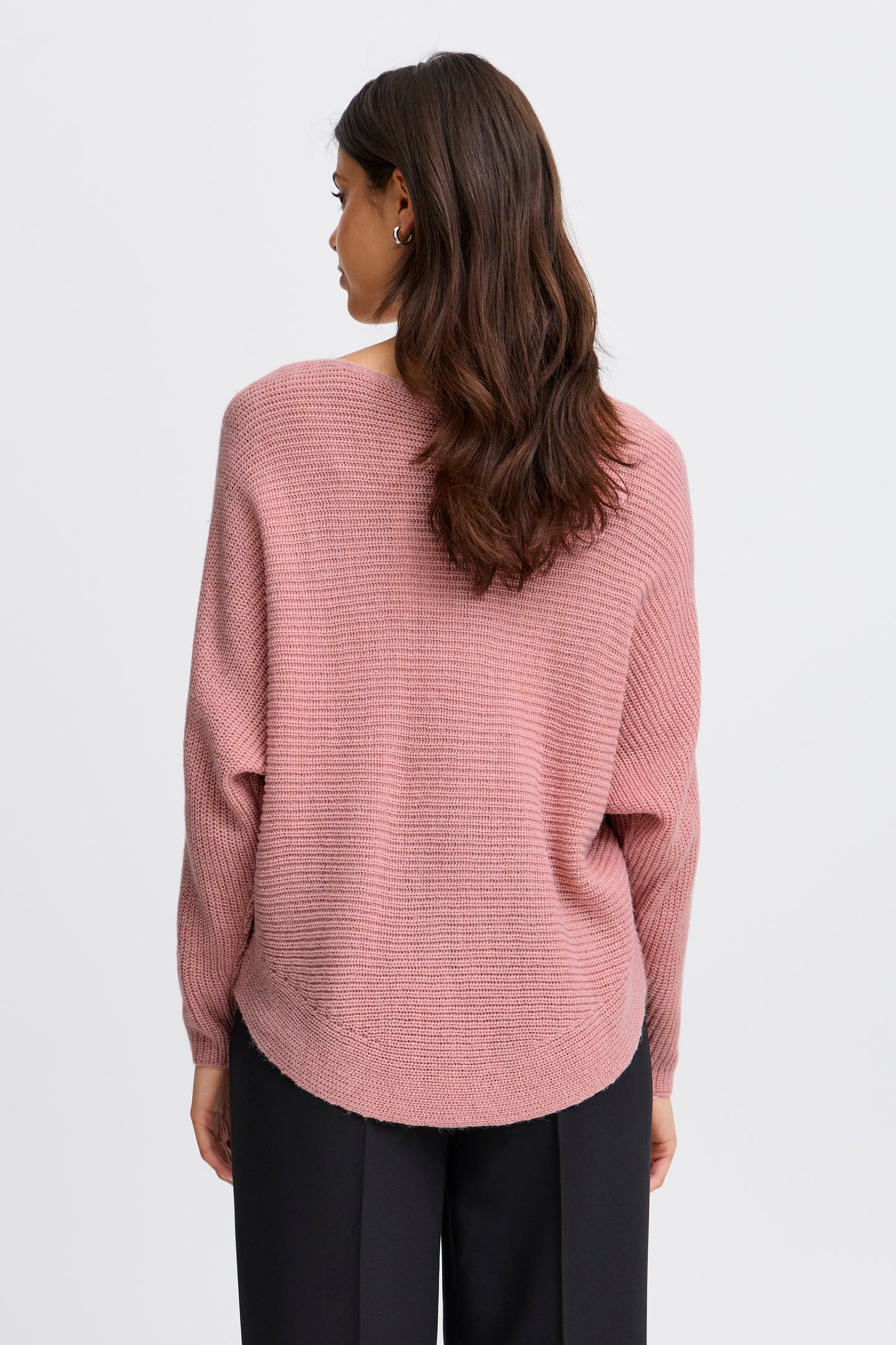 Fransa Erreta Sweater - Candy Pink