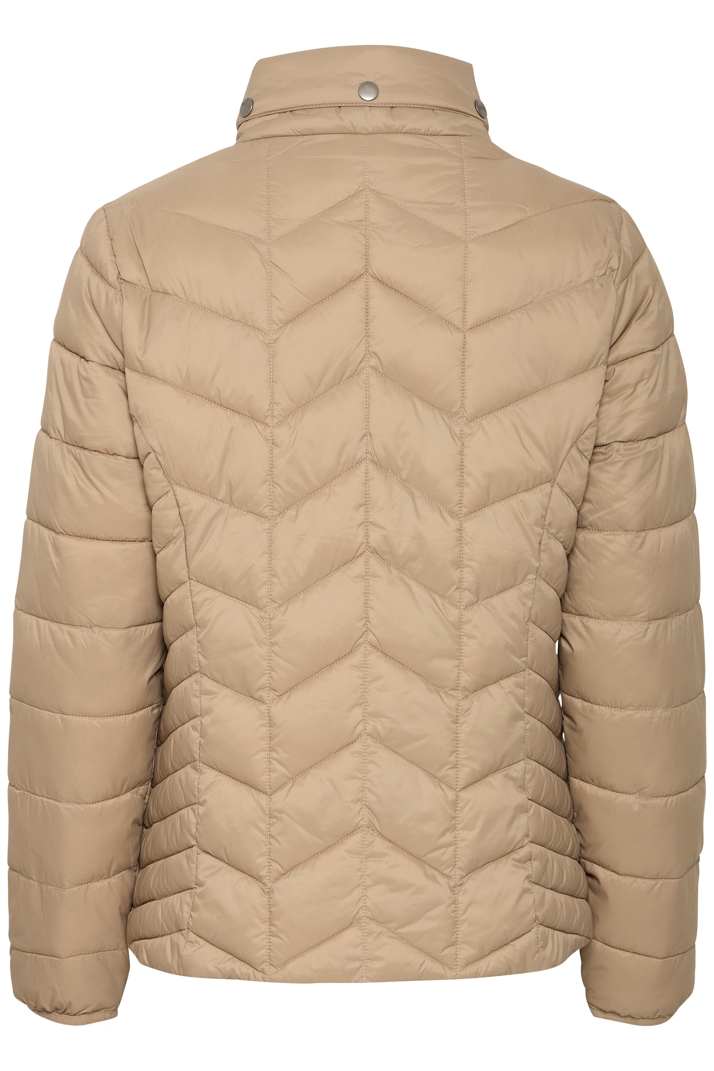 Fransa BaPadding Padded Coat - Latte