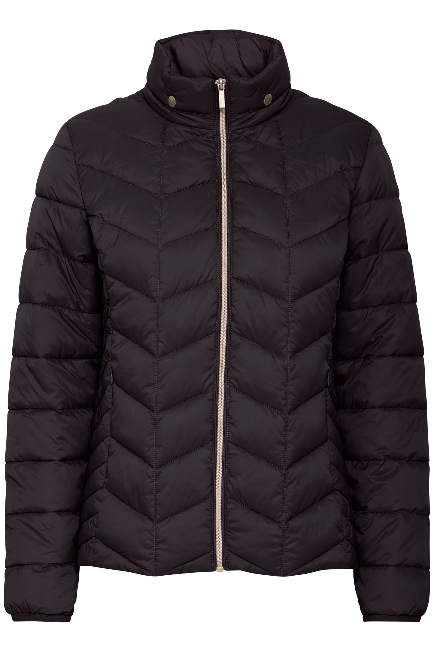 Fransa BaPadding Padded Coat - Black