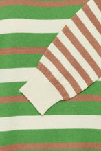 Load image into Gallery viewer, Fransa Melani Striped Pullover - Green