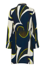 Load image into Gallery viewer, Fransa Lena Shirt Dress - Navy