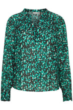 Load image into Gallery viewer, Fransa Mallie Blouse - Green