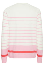 Load image into Gallery viewer, Fransa Addi Striped Sweater - Pink