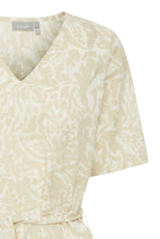 Load image into Gallery viewer, Fransa Maddie Cotton Dress - Beige Swirl