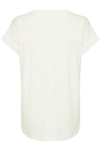 Load image into Gallery viewer, Fransa Liv Short Sleeve Blouse - White