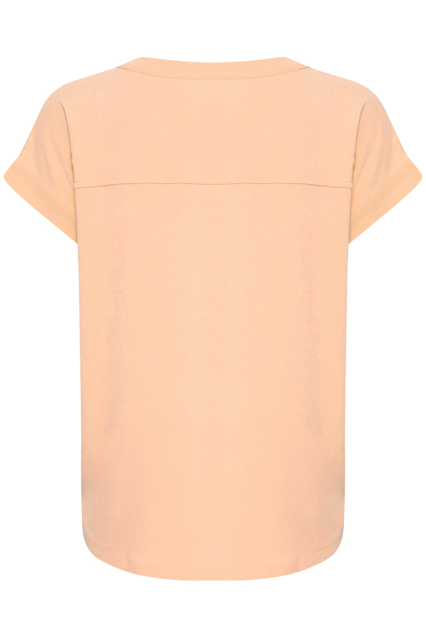 Fransa Liv Short Sleeve Blouse - Apricot