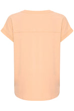 Load image into Gallery viewer, Fransa Liv Short Sleeve Blouse - Apricot
