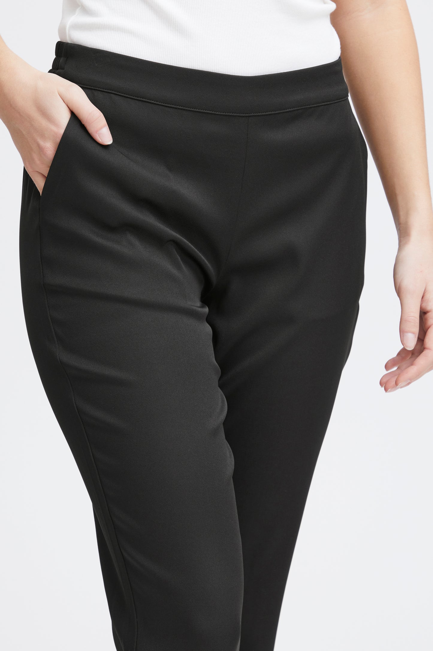 Fransa Pamila Pull On Trousers - Black