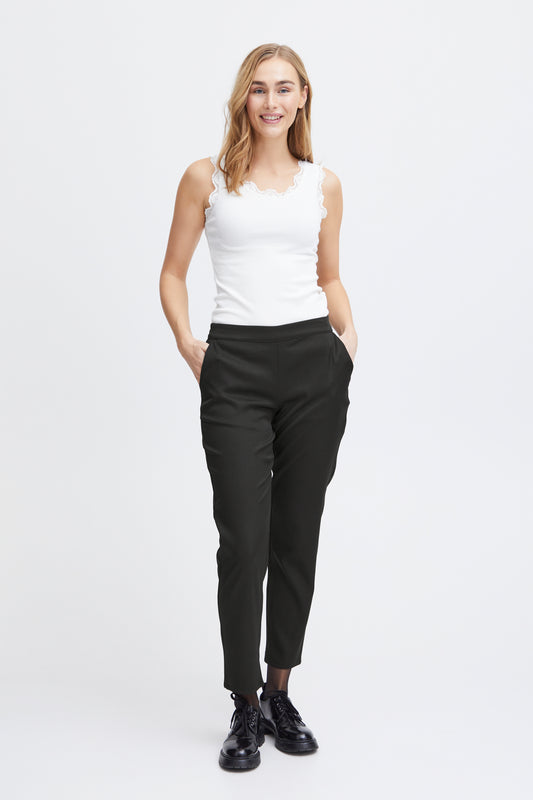 Fransa Pamila Pull On Trousers - Black