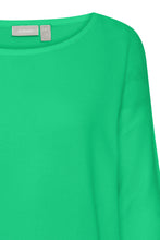 Load image into Gallery viewer, Fransa Clia 3/4 Sleeve Sweater  - Leaf Green