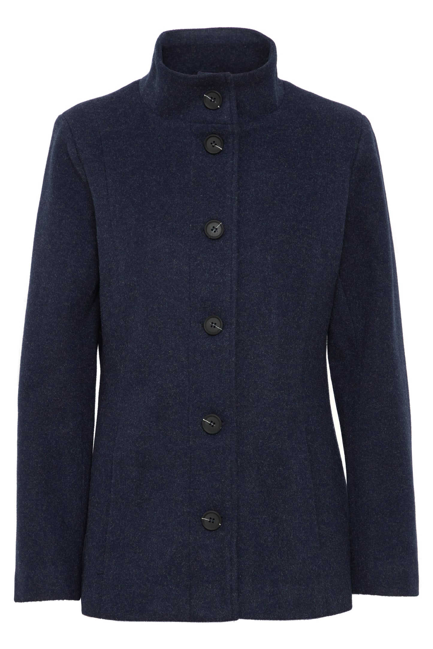 Fransa Paige Coat - Navy