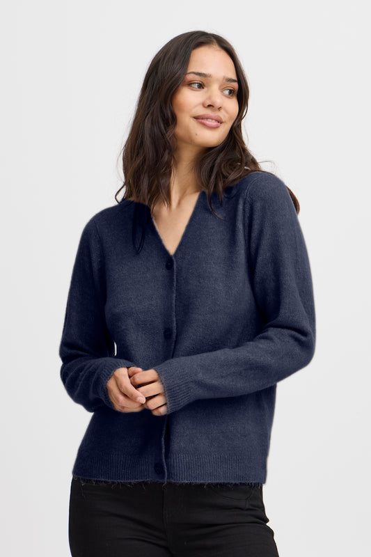 Fransa Ellis Cardigan - Navy