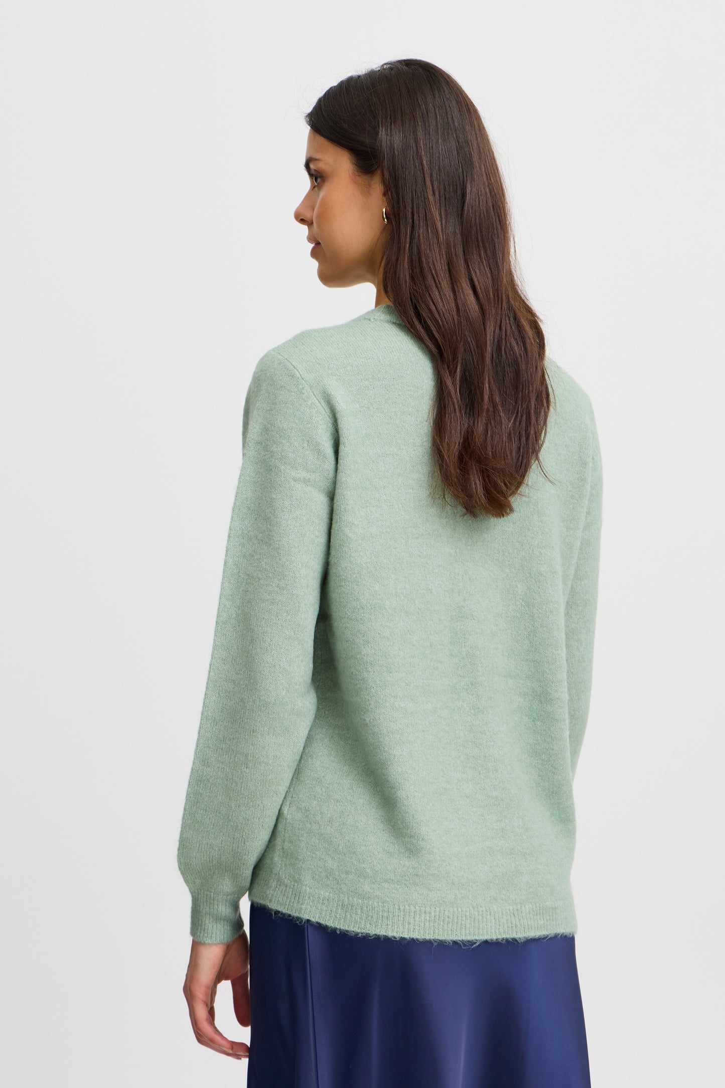 Fransa Ellis Sweater - Sage Green