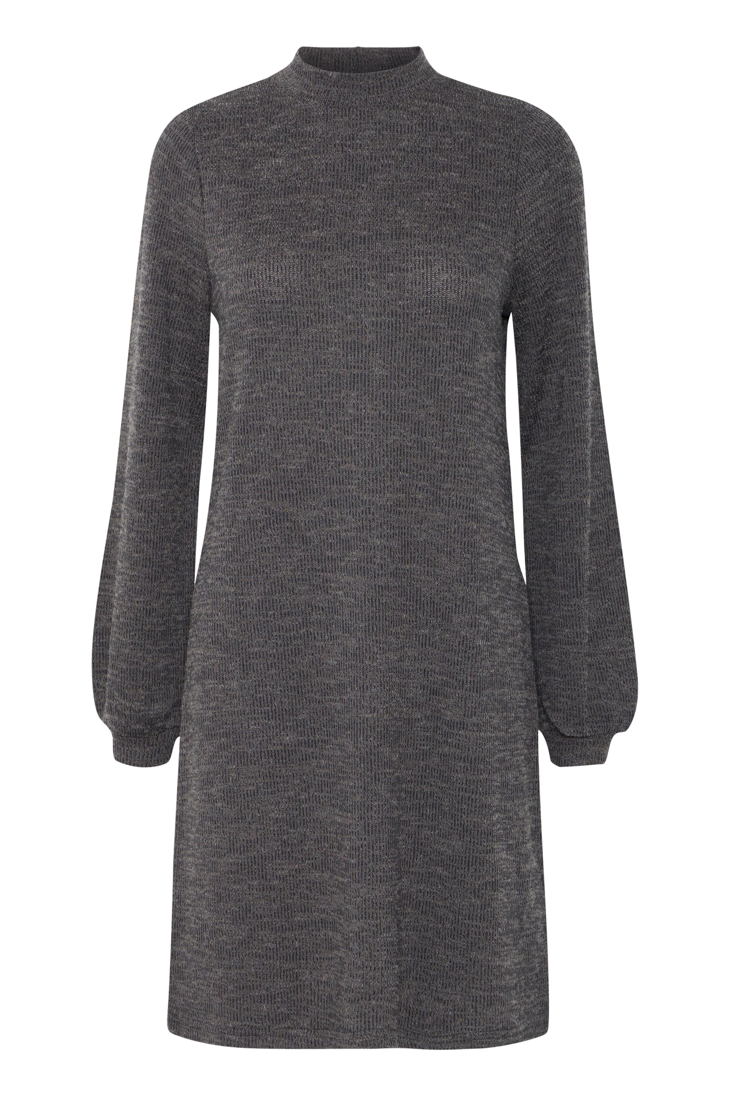 Fransa Anabel Knitted Dress - Charcoal