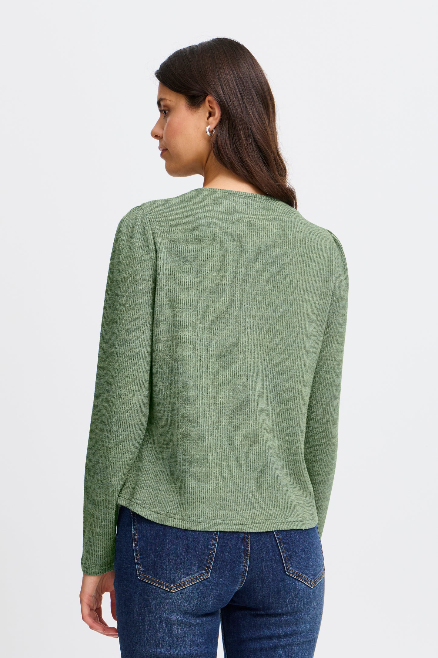 Fransa Anabel Top - Forest Green