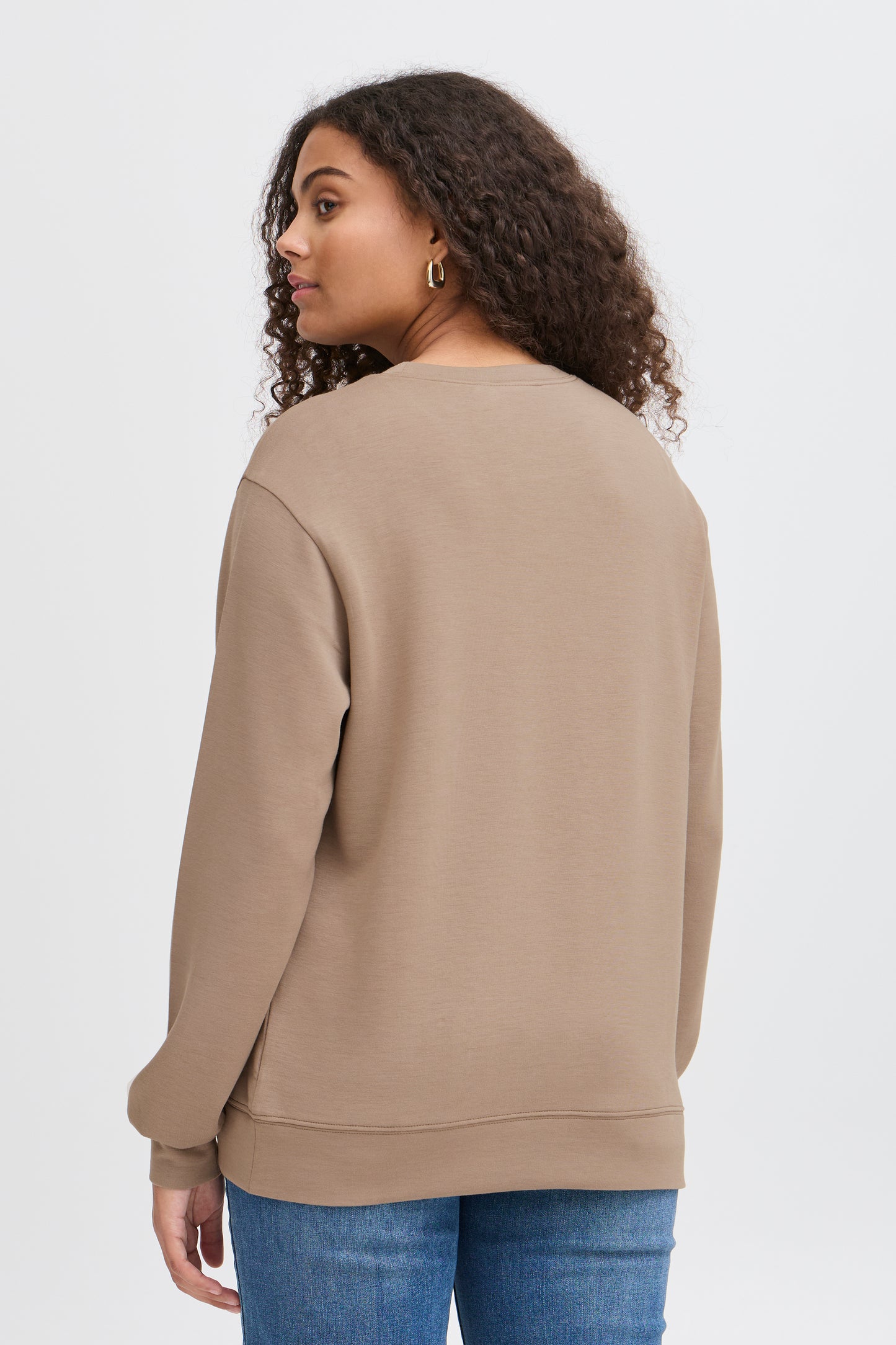 Fransa Corea Sweatshirt - Camel