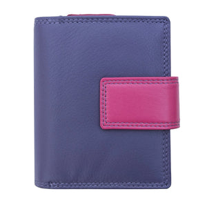 Prime Hide Leather London Compact Bifold Purse - Choice of colours