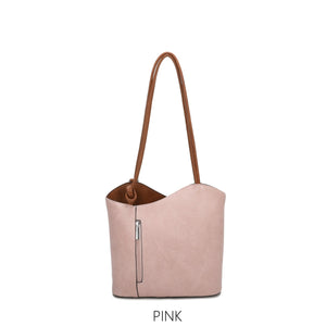 Daniella Convertible Backpack/ Shoulder Bag - Choice of colours