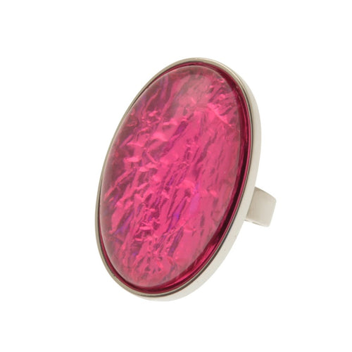 Miss Milly Adjustable Fuchsia Ring