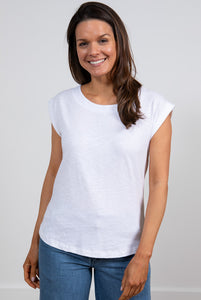 Lily & Me Surfside Tee - White