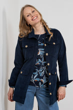 Load image into Gallery viewer, Lily &amp; Me Utility Jacket - Navy