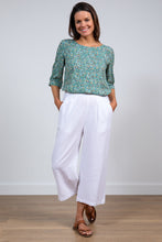 Load image into Gallery viewer, Lily &amp; Me Lakeside Blouse - Sea Green