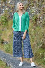 Load image into Gallery viewer, Lily &amp; Me Evie Wide Leg Trousers Terrazzo - Navy