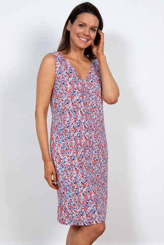 Lily & Me Laynie Dress Delilah Print - Sunset