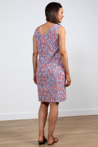 Lily & Me Laynie Dress Delilah Print - Sunset