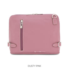 Load image into Gallery viewer, Tina Italian Leather Cross Body Bag - Choice of colours