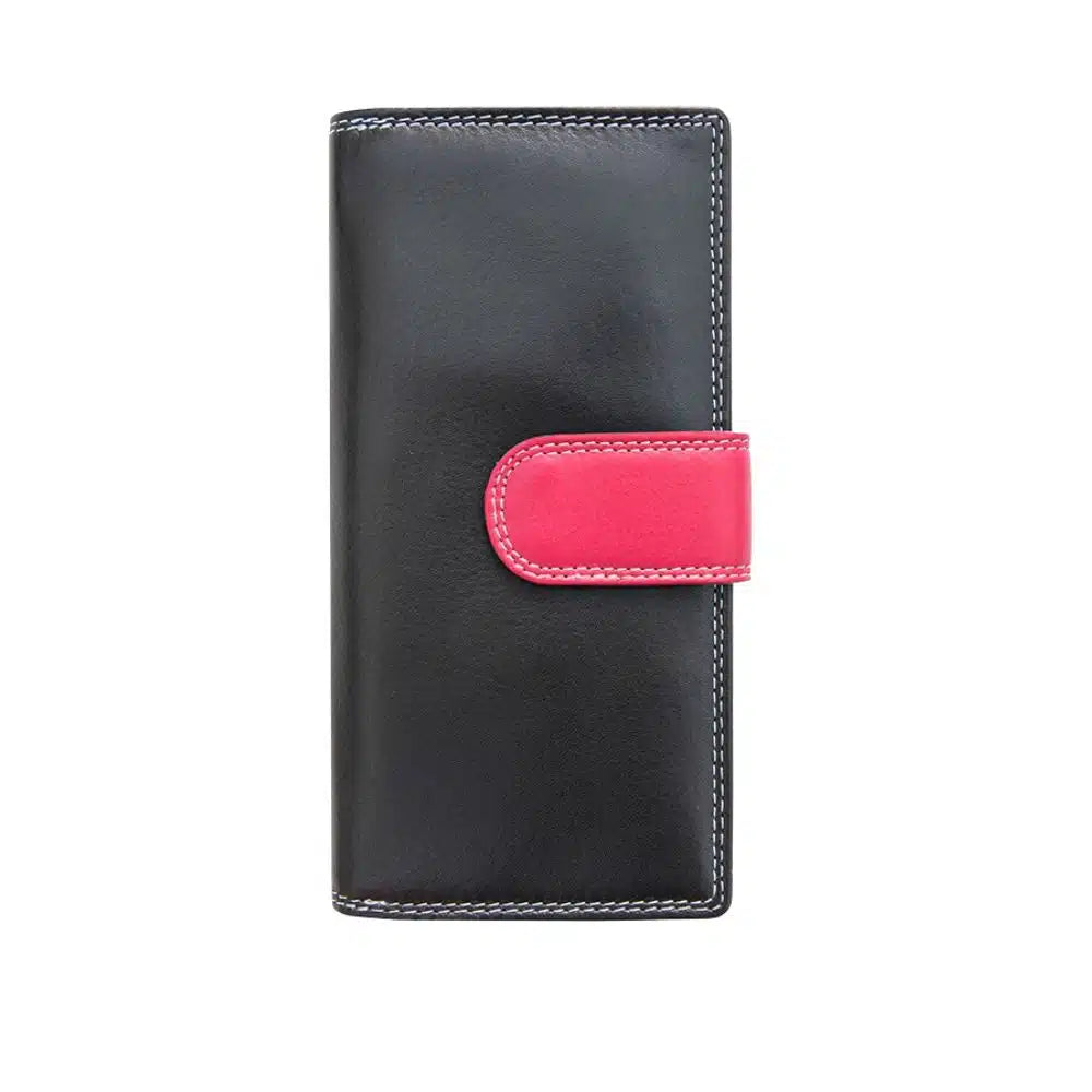 Prime Hide Leather London Large Bifold Purse - Choice of colours